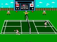 une photo d'Ã©cran de Super Dyna mix Badminton sur Nintendo Nes